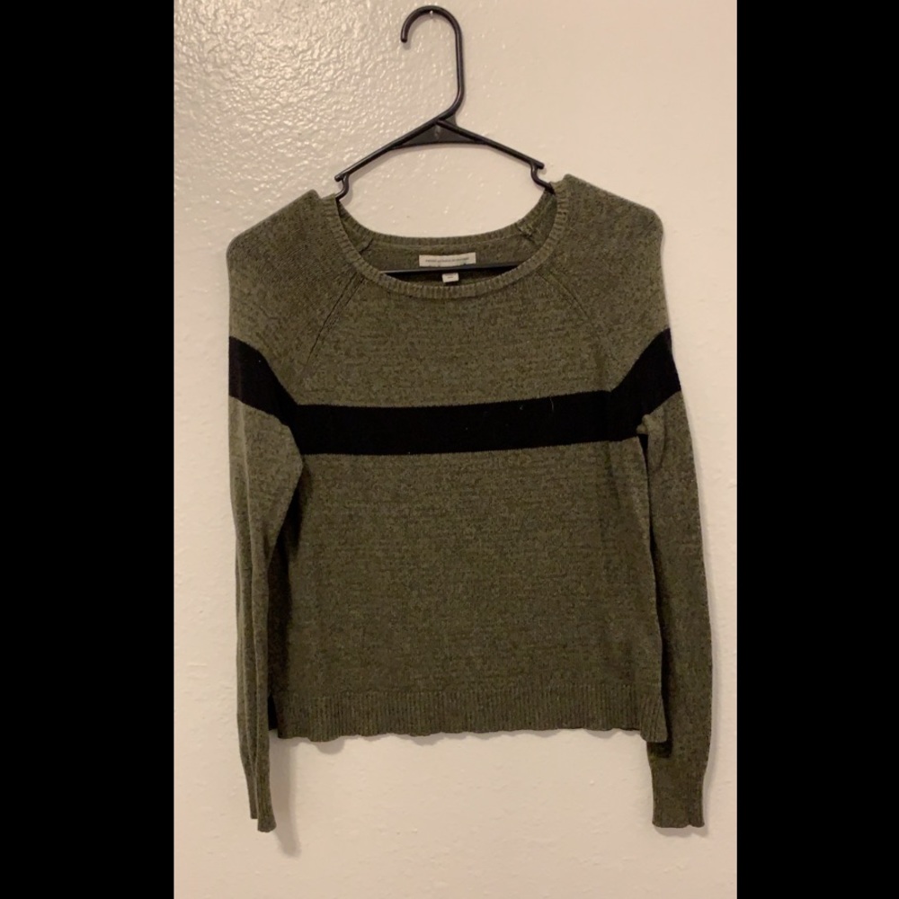 American Eagle striped sweater